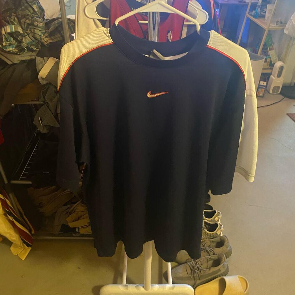 Nike Athletic Tee Shirt XXL Dark Blue